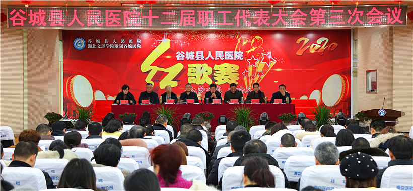 县人民医院召开十二届三次职代会