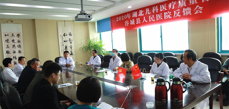 湖北省儿科质控中心来院督查医疗质量